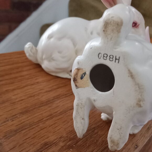 Lefton Ceramic Rabbits/2 - Picture 9 of 14